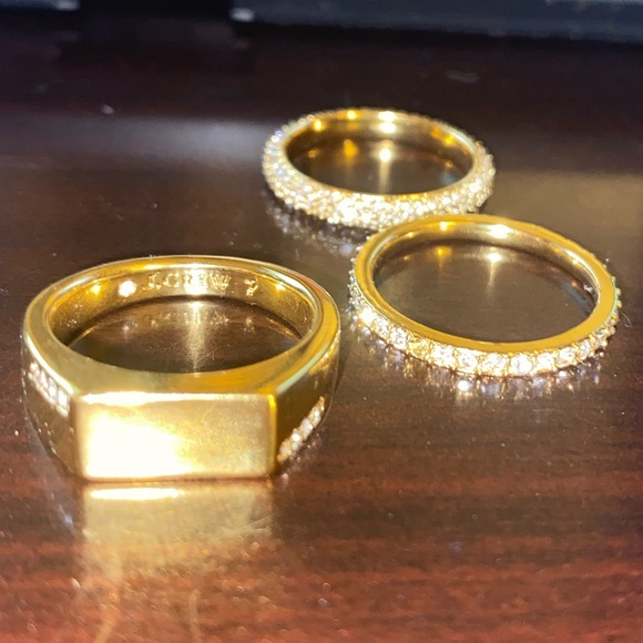 J.Crew Pavé Ring Set - Picture 8 of 10